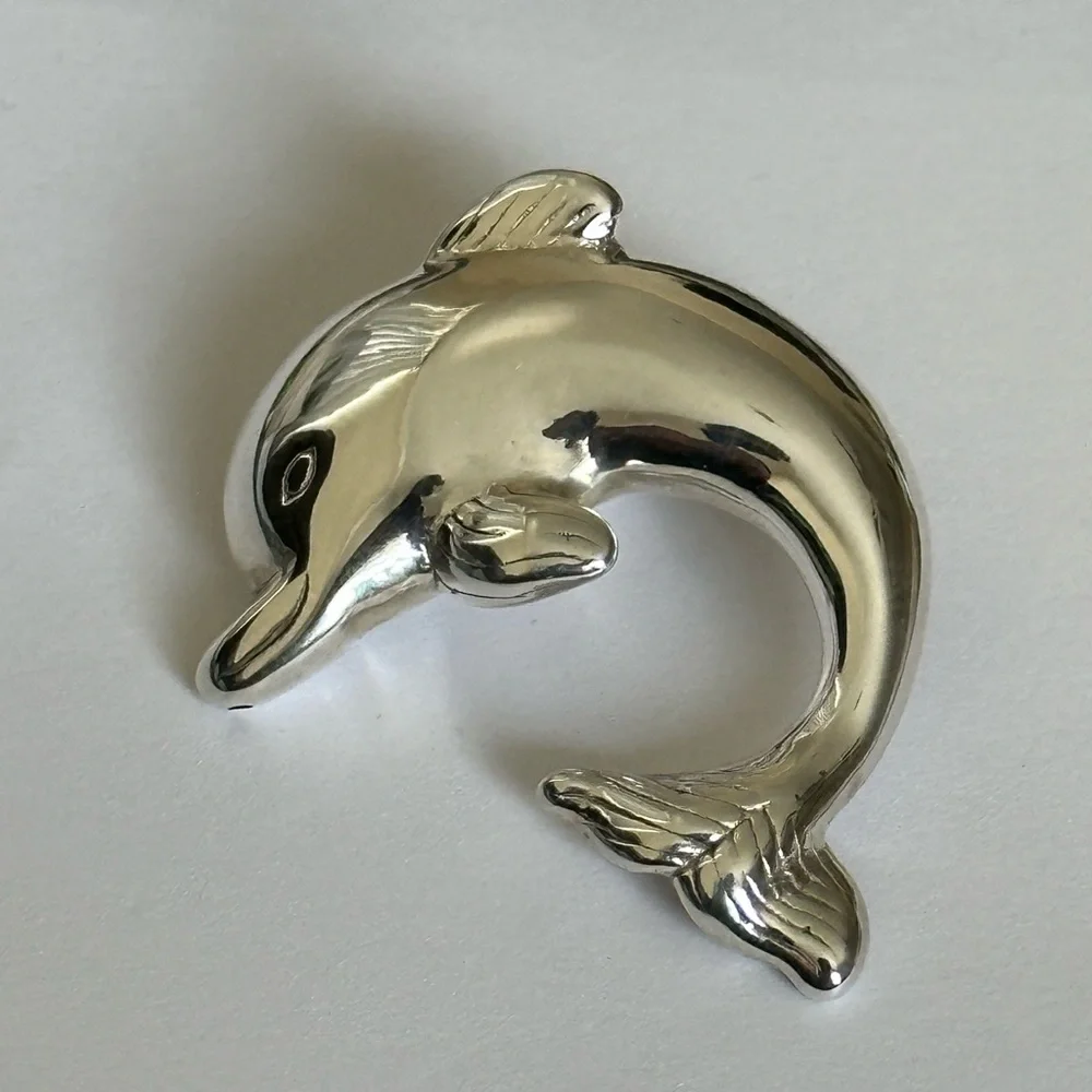 Dolphin pendant 925 silver